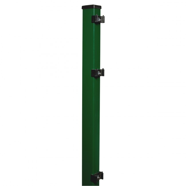 | Zaunshop Doppelstabmattenzaun Komplettset, grün, 1,43 m ...