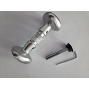 Locinox gerundetes Aluminium-Drückerpaar