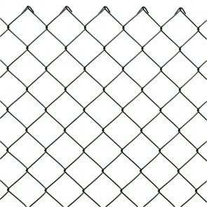 Maschendrahtzaun Komplettset, grün, 1,00 m hoch, 115 m lang, 50x50 Maschung