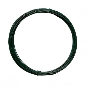 Bindedraht, grün, 2 mm Durchmesser, 25 m Rolle